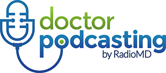 DoctorPodcasting logo